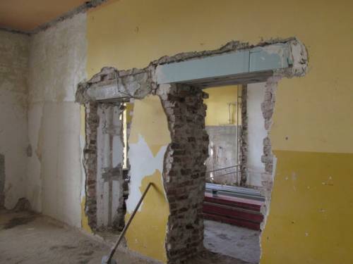 Na zdjęciu: remont  w Przedszkolu Publicznym nr 1 w Łazach